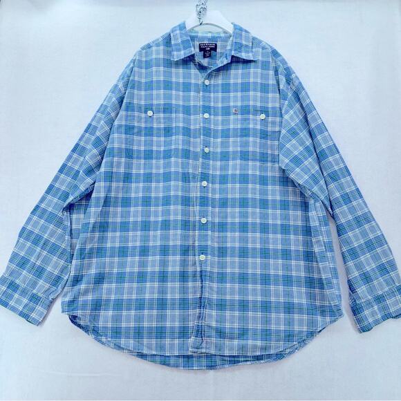 EUC Vintage Polo Jeans Company Ralph Lauren Long Sleeve Button Down Shirt XL - Picture 1 of 4